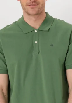 groene scotch & soda polo logo pique polo