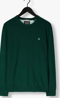 groene scotch & soda sweater essential viscose sweater