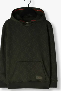 groene scotch & soda sweater jacquard hoodie