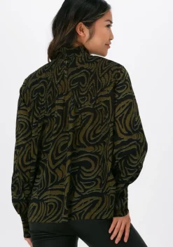 groene scotch & soda top printed smocked top contains o