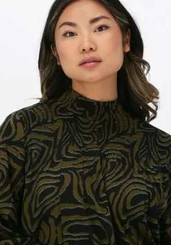 groene scotch & soda top printed smocked top contains o