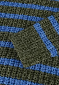 groene scotch & soda trui chenille knit pullover