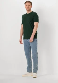 groene scotch & soda t-shirt logo regular fit t-shirt