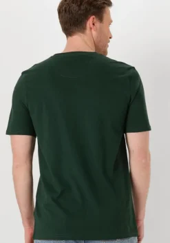 groene scotch & soda t-shirt logo regular fit t-shirt