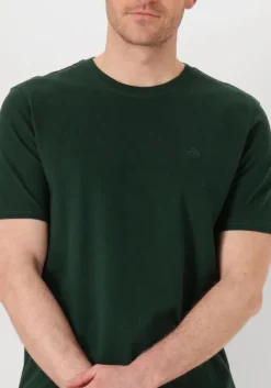 groene scotch & soda t-shirt logo regular fit t-shirt
