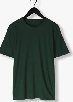 groene scotch & soda t-shirt logo regular fit t-shirt