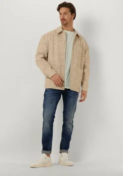 groene scotch & soda t-shirt garment dye logo crew t-shirt