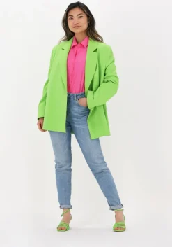 groene selected femme blazer slfriver relaxed