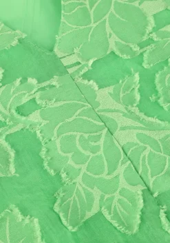 groene selected femme midi jurk slfsadie 3/4 midi dress