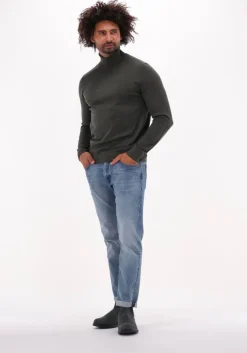 groene selected homme coltrui town merino coolmax knit roll b