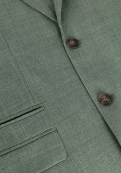 groene selected homme colberts slhslim-oasis linen blz noos