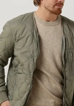 groene selected homme jack hanzo padded jkt w