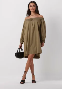 groene semicouture mini jurk s4sk26 dress