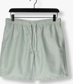 groene shiwi zwembroeken men mike swim shorts 7 inch solid