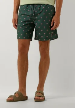 groene shiwi zwembroeken men swimshort palm