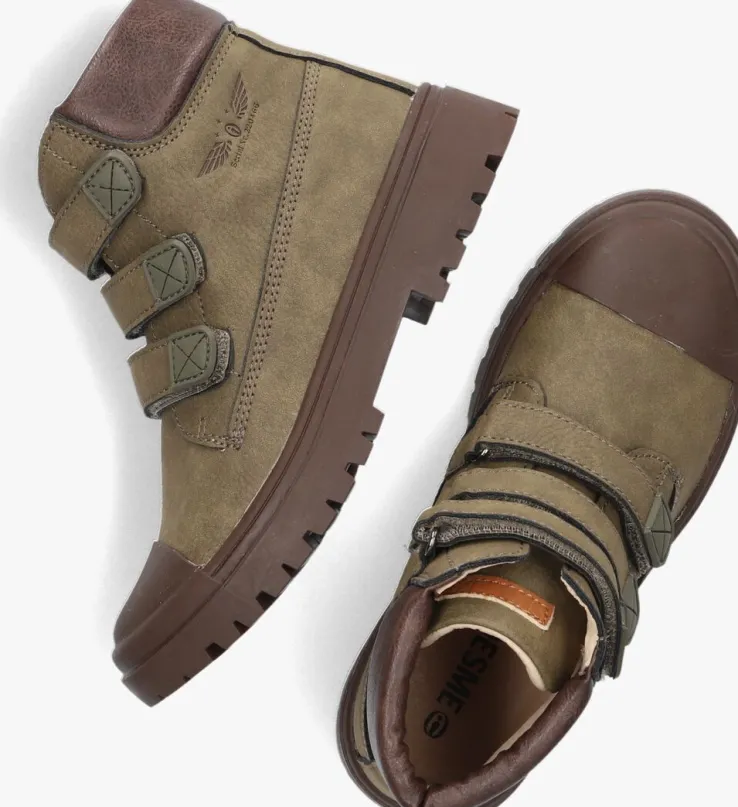 groene shoesme enkelboots sw23w008