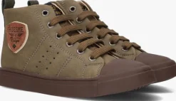 groene shoesme hoge sneakers sh23w036