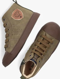 groene shoesme hoge sneakers sh23w036