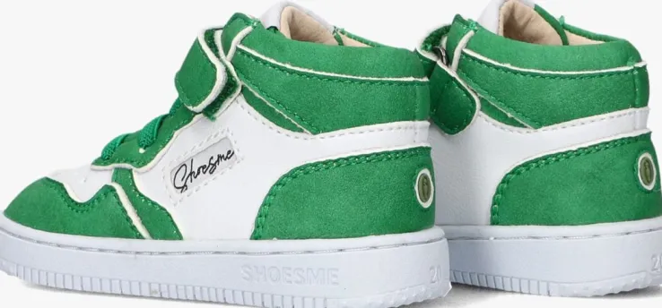 groene shoesme hoge sneakers bn25s008