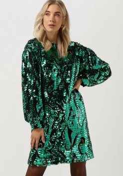 groene silvian heach mini jurk vestit.corto / dress glitter