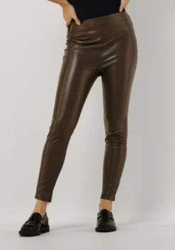 groene simple legging jer-poly-pu-23-1