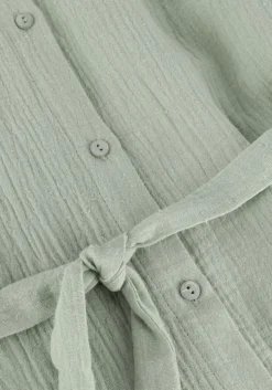 groene simple maxi jurk evin