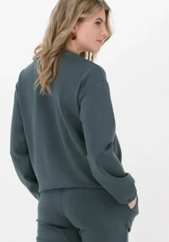 groene simple trui jersey sweater selena scuba