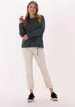 groene simple trui jersey sweater selena scuba