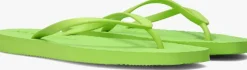 groene sleepers teenslippers tapered