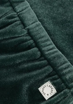 groene sproet & sprout flared broek flare pants velvet