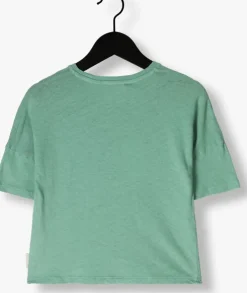 groene sproet & sprout t-shirt linen t-shirt botanical green