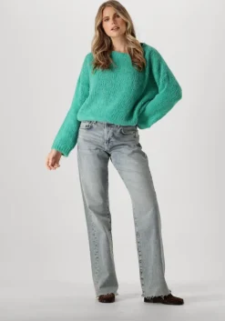 groene summum trui sweater alpaca blend knit