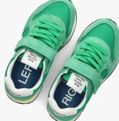 groene sun68 lage sneakers boys tom solid