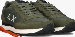 groene sun68 lage sneakers tom solid
