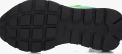 groene sun68 lage sneakers ally color explosion