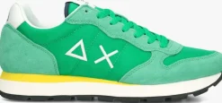 groene sun68 lage sneakers tom solid