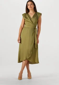 groene suncoo midi jurk cesaria