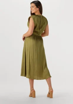 groene suncoo midi jurk cesaria
