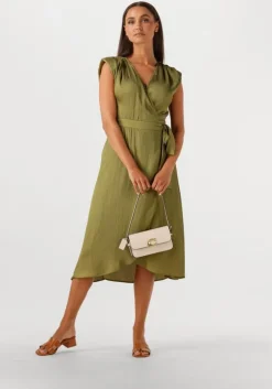 groene suncoo midi jurk cesaria