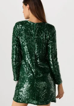 groene suncoo mini jurk carlota glitter