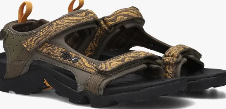 groene teva platte sandalen tanza kids