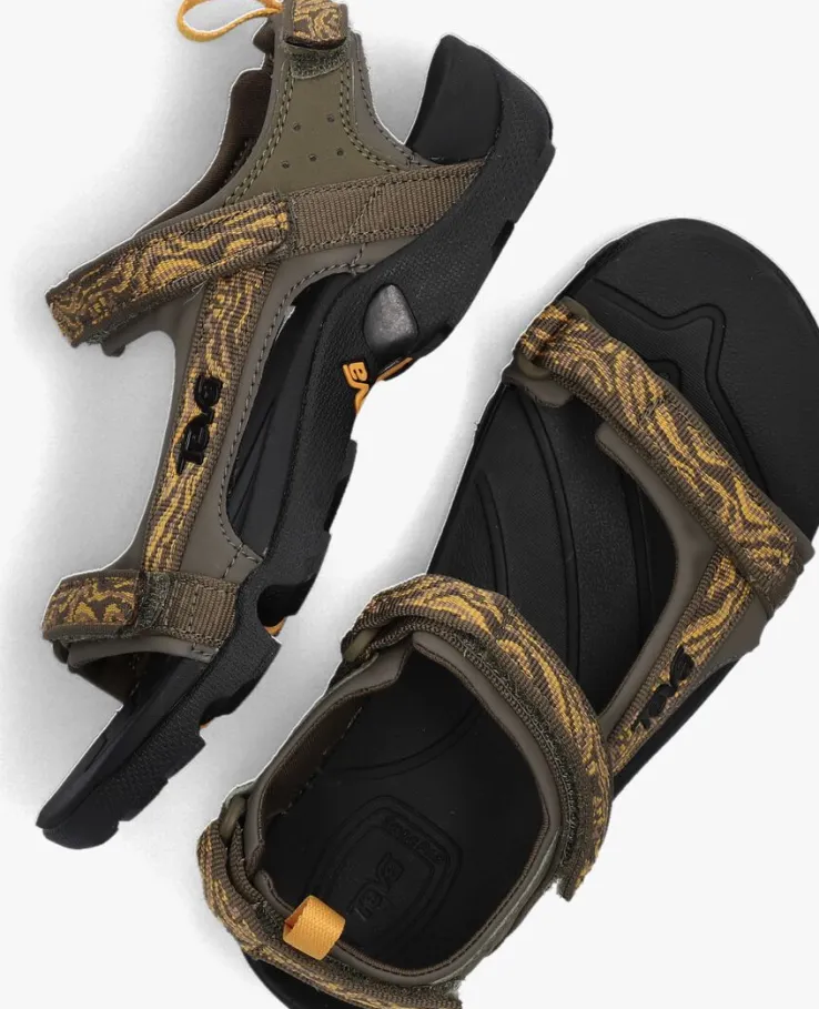 groene teva platte sandalen tanza kids