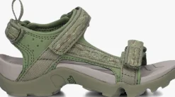 groene teva platte sandalen tanza kids