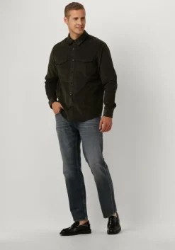 groene tiger of sweden casual overhemd arnou