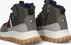groene tommy hilfiger enkelboots 33680