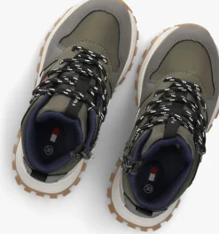 groene tommy hilfiger enkelboots 33680