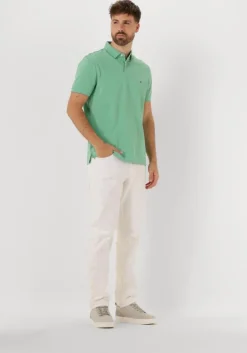 groene tommy hilfiger polo 1985 regular polo