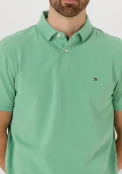 groene tommy hilfiger polo 1985 regular polo