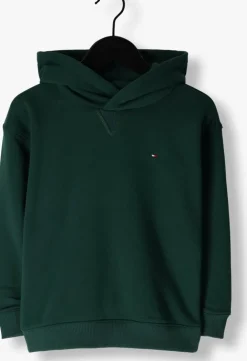 groene tommy hilfiger trui u timeless hoodie