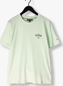 groene tommy hilfiger t-shirt monotype all american tee